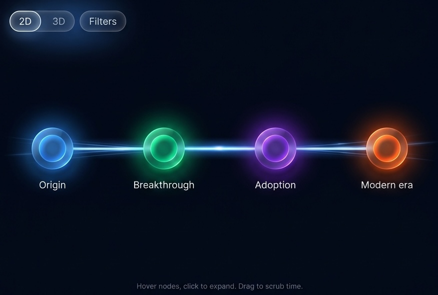 TimeLineX Interactive Interface